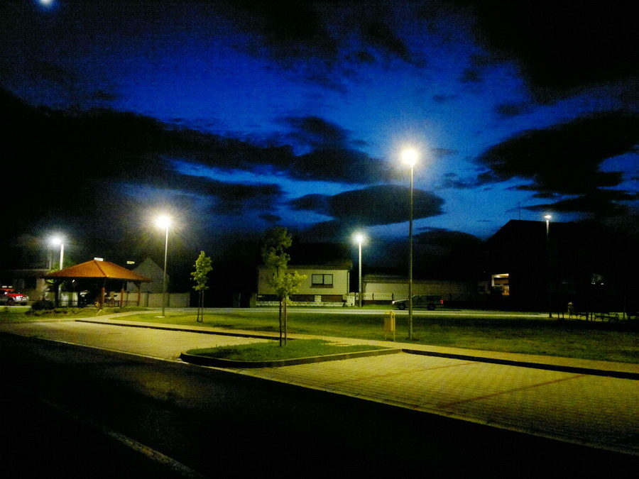 Javna rasvjeta – Podbrest, uređenje doma kulture i crkve