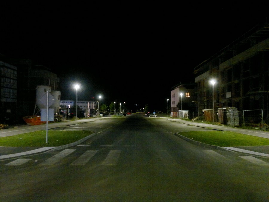Javna rasvjeta – Čakovec, Ulica hrvatskih branitelja